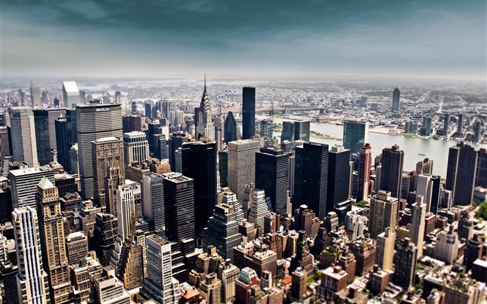 vue aérienne de New York-Wallpaper photographie de paysage urbain Vues:40203