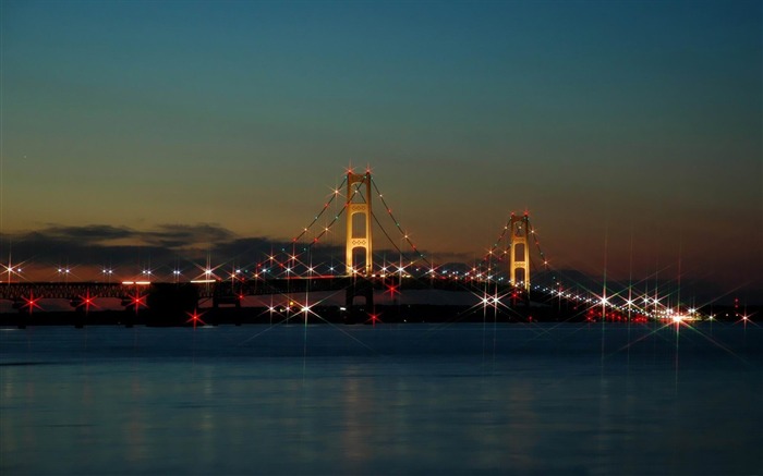 Ponte - o papel de parede da fotografia da paisagem da cidade Visualizações:9425