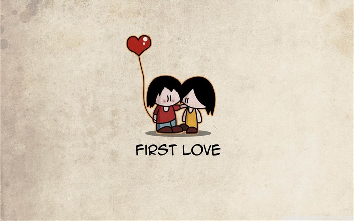 first love-Happy Valentines Day theme desktop wallpaper Views:9503 Date:2012/1/31 10:23:49