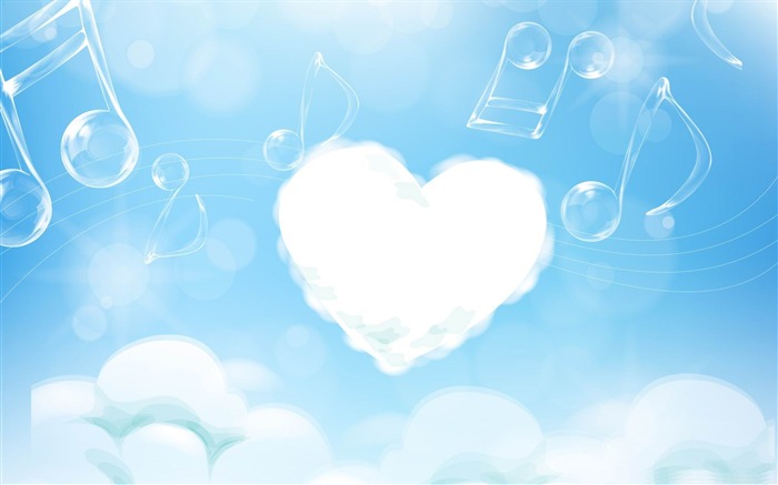 love is in the sky-Happy Valentines Day theme desktop wallpaper Views:25678 Date:2012/1/31 10:20:35