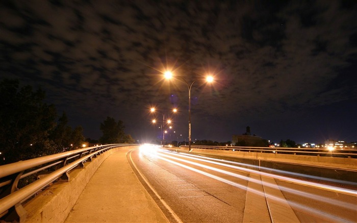 hora punta de la ciudad, la fotografía de paisajes de la ciudad fondo de pantalla Vistas:7890