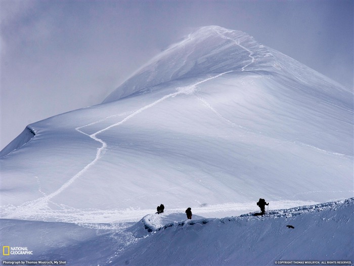 Alpine Climbers Aiguille du Midi-National Geographic Travel Photos Views:9974 Date:2012/2/25 7:30:05