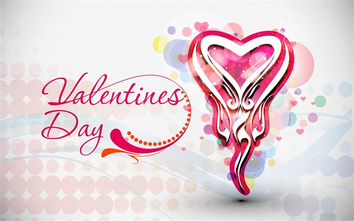 Romantic Valentines Day-Valentines Day theme desktop picture Views:25078