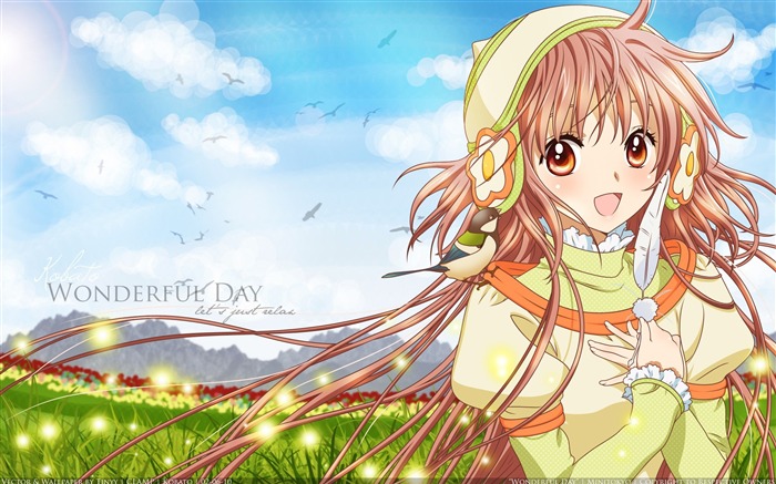 Kobato anime characters HD fondo de pantalla 04 Vistas:10726