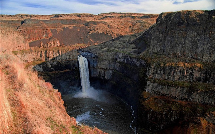 Plateau Falls-The worlds most beautiful waterfall landscape picture Views:20256 Date:2012/2/13 1:31:38