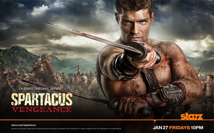 Spartacus-Vengeance HD American TV Desktop Wallpaper 01 Visualizações:31056