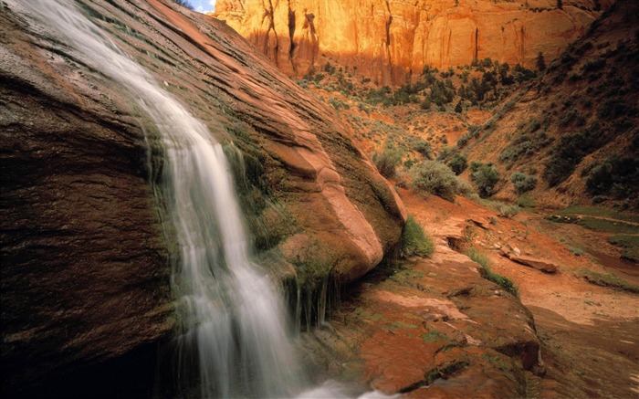 Tsegi canyon-The worlds most beautiful waterfall landscape picture Views:15333 Date:2012/2/13 1:30:19