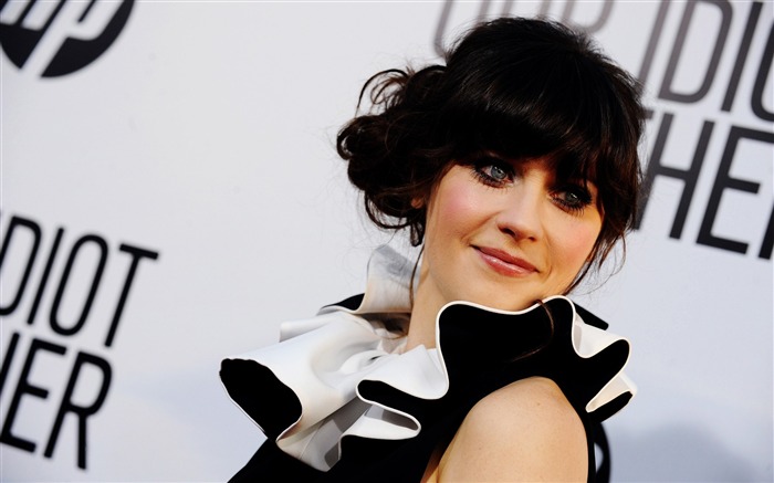 Zooey Deschanel beauté étoiles Fond d'écran HD Vues:29175