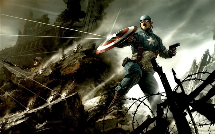 captain america-2011 Movie Selection Wallpaper Views:14179 Date:2012/2/27 0:02:32