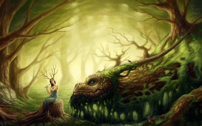 forest creatures-World of fantasy art design HD wallpaper Views:56531 Date:2012/2/19 14:46:32