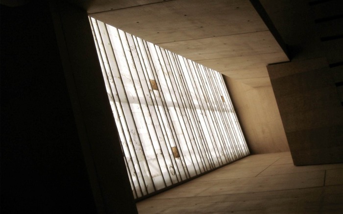 à l'intérieur du vieux bâtiment-ciel de verre-Architecture urbaine bureau photographie d'art sélectionnés Vues:8498