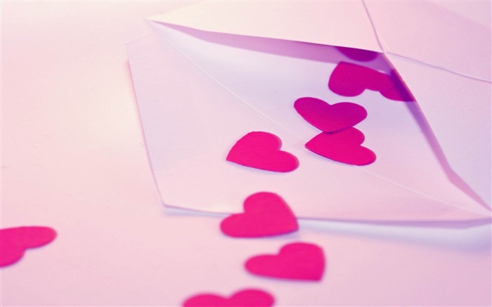 love letter-Valentines Day theme desktop picture Views:16014 Date:2012/2/3 23:32:41