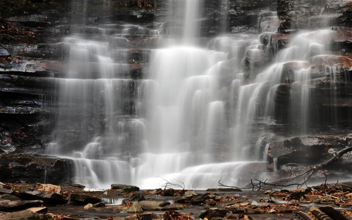 cascadas naturales: la imagen del paisaje de la cascada más hermosa del mundo Vistas:23608