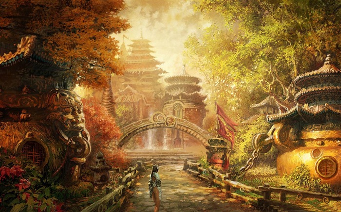 painting-World of fantasy art design HD wallpaper Views:58152 Date:2012/2/19 14:48:28