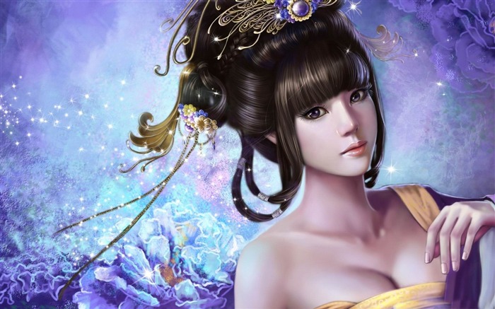 princess-World of fantasy art design HD wallpaper Views:24423 Date:2012/2/19 14:49:04