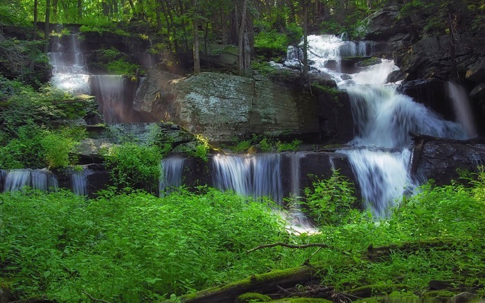 sawkill falls-The worlds most beautiful waterfall landscape picture Views:16745 Date:2012/2/13 1:28:29