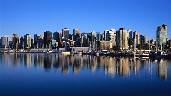 vancouver skyline-Canada travel landscape photography wallpaper Views:28987 Date:2012/2/19 13:15:03