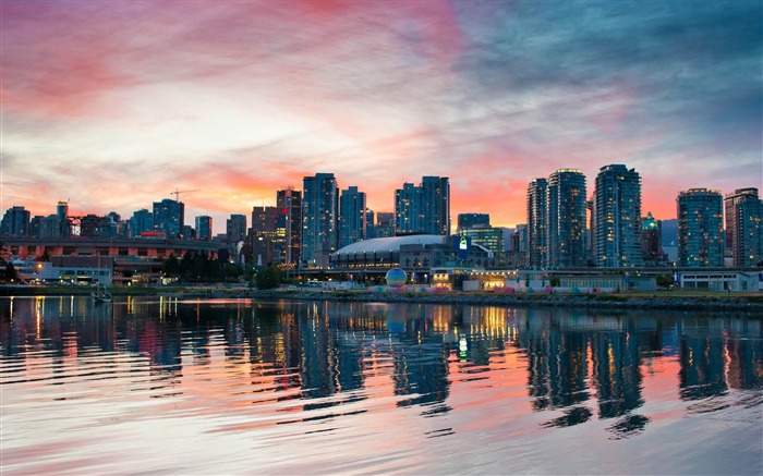 vancouver sunset-Canada travel landscape photography wallpaper Views:13888 Date:2012/2/19 13:15:50