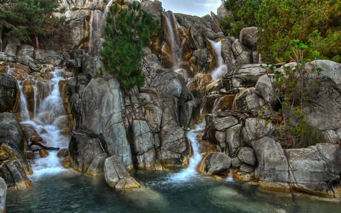 waterfall HDR-The worlds most beautiful waterfall landscape picture Views:20306 Date:2012/2/13 1:34:25