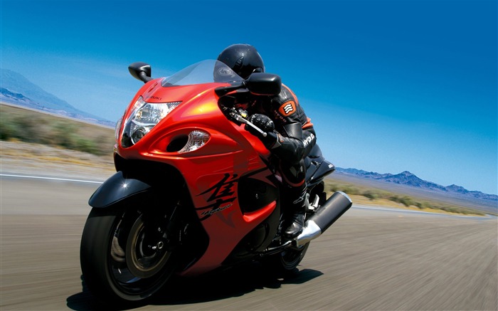 2008 Suzuki Hayabusa vitesse-Très cool fond d'écran photographie moto Vues:19291