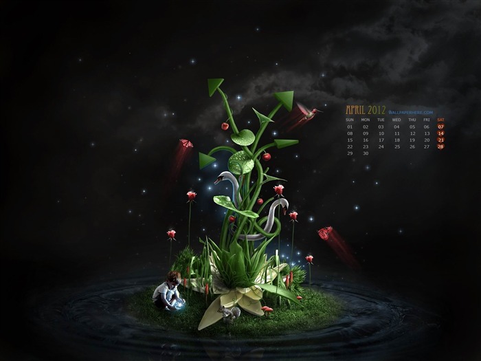 3D-April 2012 calendar themes wallpaper Views:10355 Date:2012/3/29 1:24:10