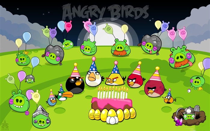 Angry Bird HD Game Wallpaper 07 Visualizações:11469