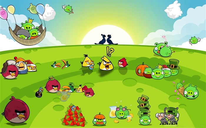 Angry Bird HD Game Wallpaper 08 Visualizações:12817