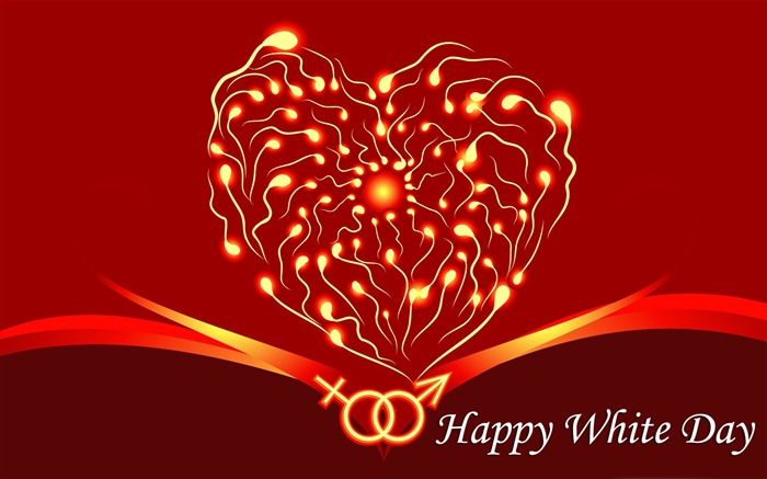 Happy White Day theme Desktop wallpaper Views:30488