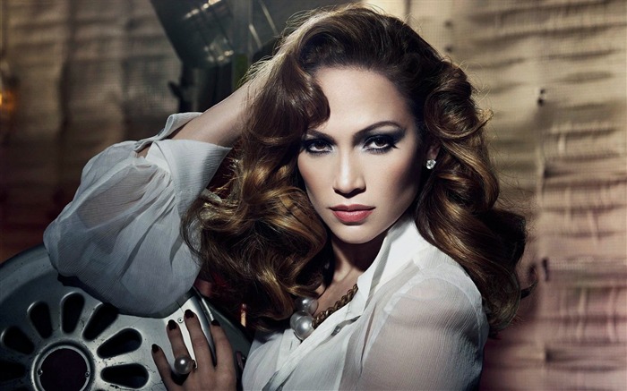 Jennifer Lopez Fondo de pantalla de chica hermosa 11 Vistas:9283