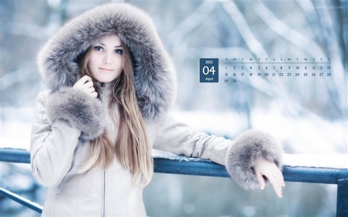 Lovely Girl-April 2012 calendar themes wallpaper Views:7635 Date:2012/3/29 1:40:29