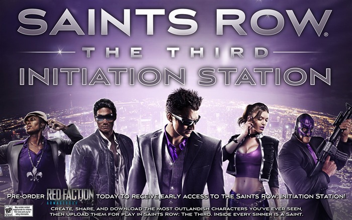 Saints Row-The Third HD Game Wallpaper Views:25976