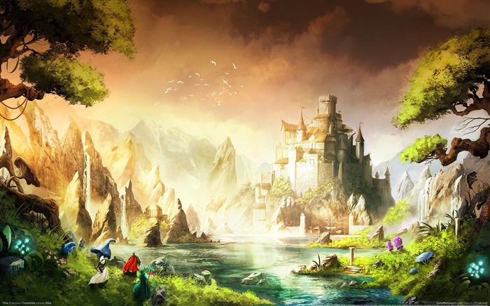 Trine 2 Game HD Wallpaper 01 Visualizações:10224