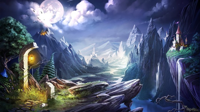 Trine 2 Game HD Wallpaper 03 Visualizações:10446