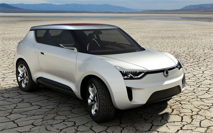 Blanco SsangYong XIV-2 Concept HD Wallpaper 02 Vistas:7969