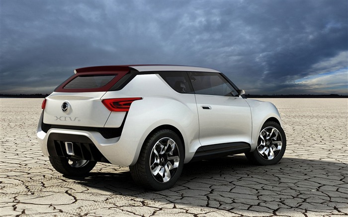 Blanco SsangYong XIV-2 Concept HD Wallpaper 03 Vistas:9905