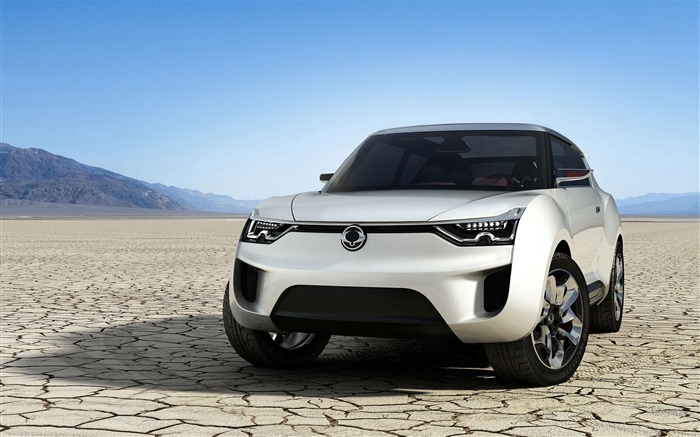 Blanco SsangYong XIV-2 Concept HD Wallpaper 06 Vistas:8180