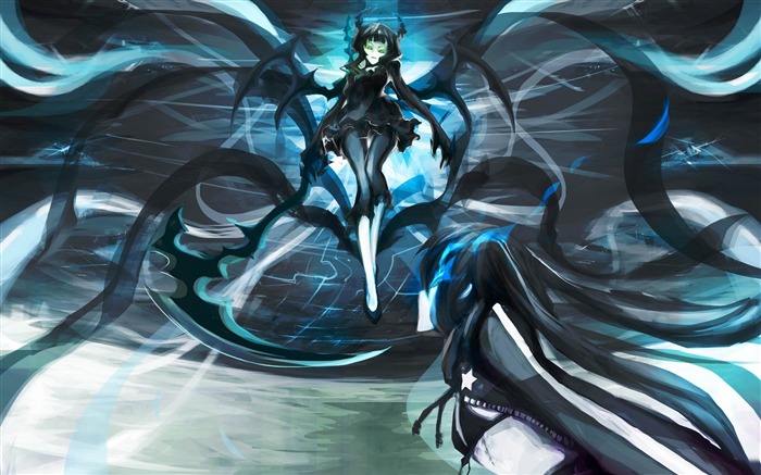 black rock shooter dead master-Cartoon character design wallpaper Views:25949 Date:2012/3/25 22:17:51