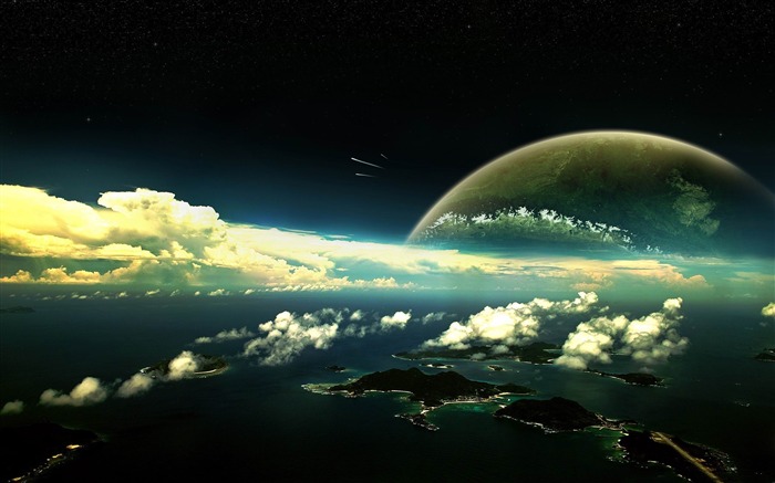 panoramic view-Space exploration secret wallpaper Views:26060 Date:2012/3/4 21:39:50