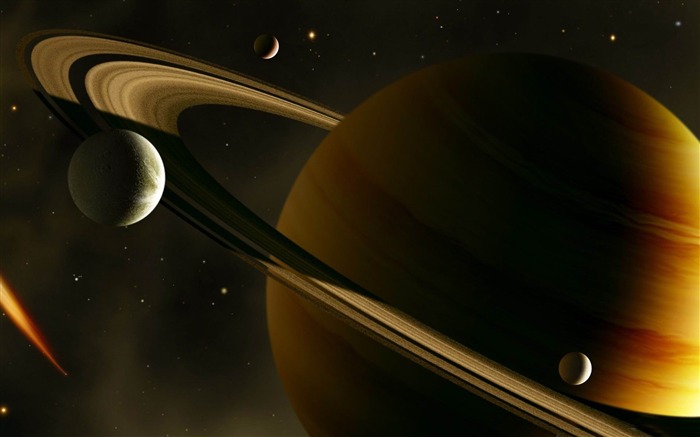 saturn-Space exploration secret wallpaper Views:24608 Date:2012/3/4 21:40:24