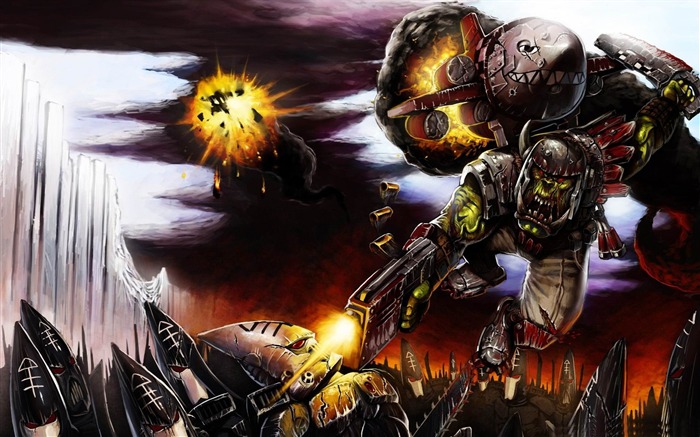 40k-Warhammer HD Wallpaper Views:13043 Date:2012/4/15 8:55:15