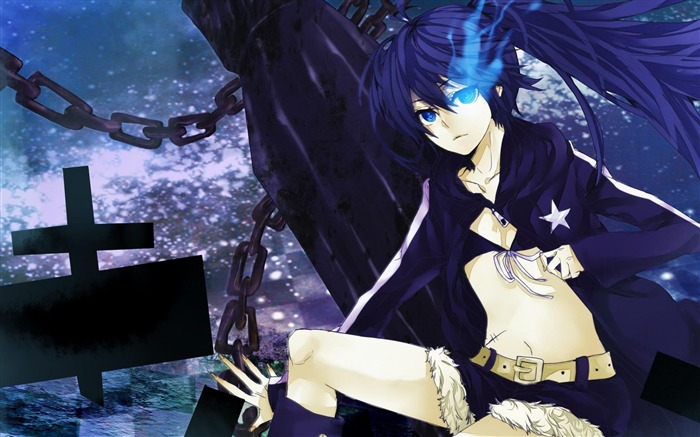 Fondo de pantalla de personajes de Black Rock Shooter-Anime Vistas:21689