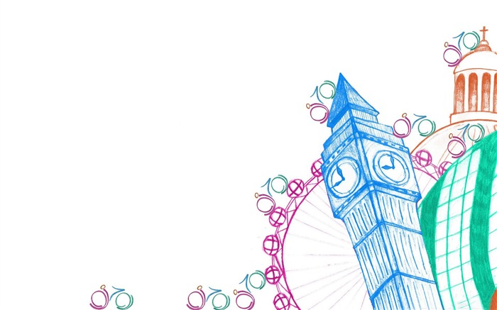 Cartoon-London 2012 Olympic Games Wallpaper Views:49132 Date:2012/4/21 10:49:54