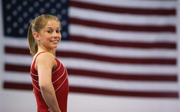 Gymnasts Shawn Johnson-Sports wallpaper Views:20077 Date:2012/4/27 9:15:39