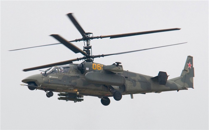 Kamov Ka 50 Black Shark-Military aircraft HD wallpaper Visualizações:17703