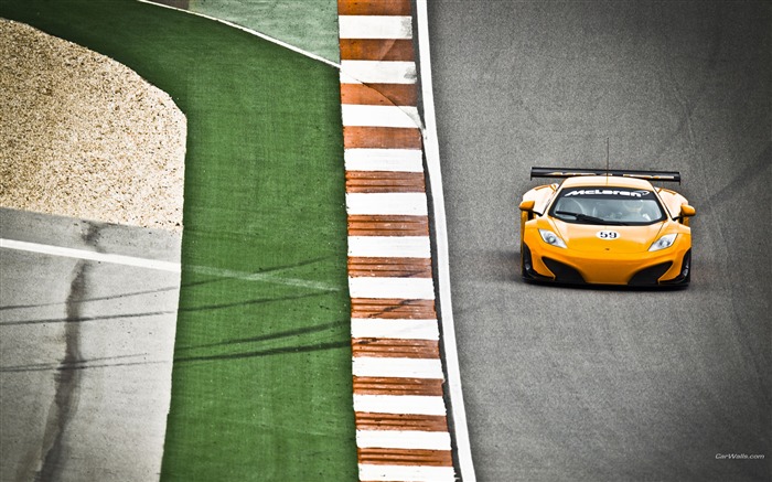 McLaren MP4-12C GT3 Auto Fond d'écran HD Vues:9034