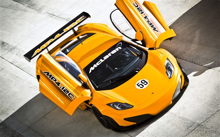 McLaren MP4-12C GT3 Auto Fond d'écran HD Vues:10076