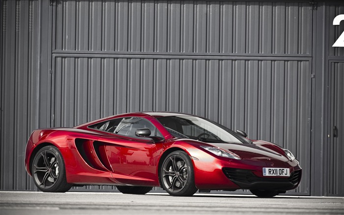 McLaren MP4-12C Wine Red Auto HD Wallpapers 17 Vistas:12884