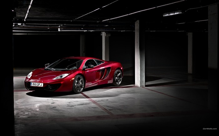 McLaren MP4-12C Wine Red Auto HD Wallpapers 20 Vistas:13007