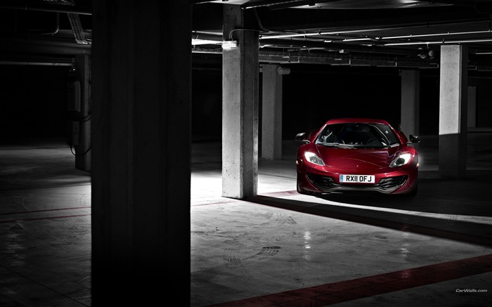 McLaren MP4-12C Wine Red Auto HD fondos de pantalla 21 Vistas:10628