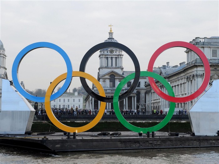 Olympic rings River Thames-London 2012 Olympic Games Wallpaper Views:17228 Date:2012/4/21 11:02:23